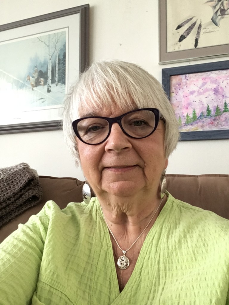 Author, host, Judith Allen Shone