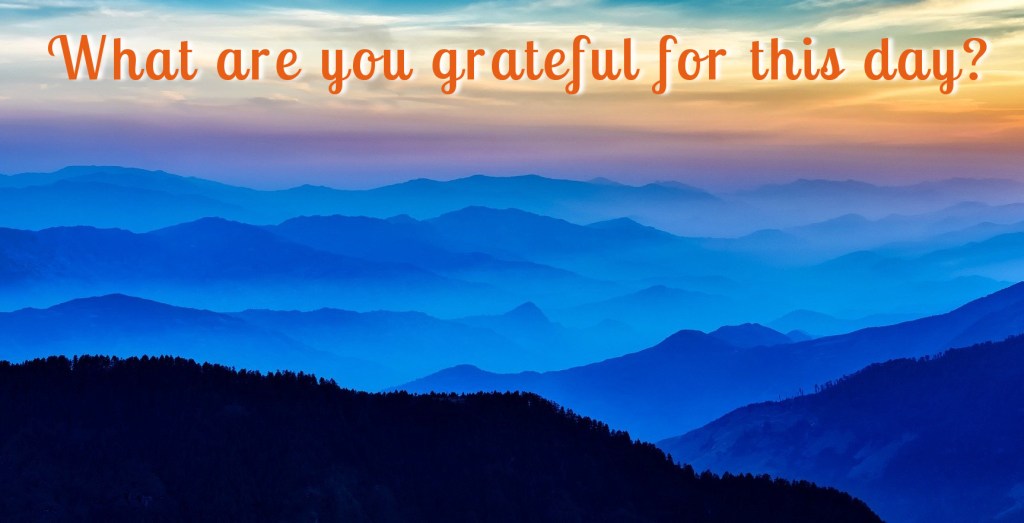 what are you grateful for